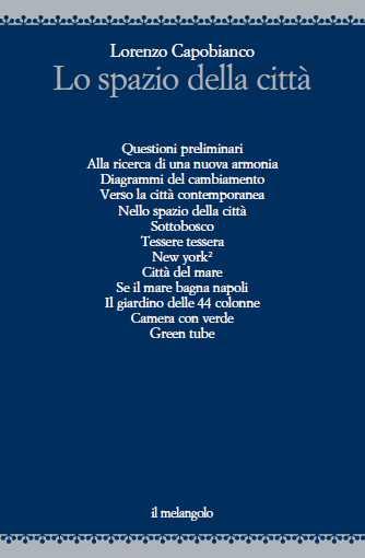 Lo spazio della città - Lorenzo Capobianco - copertina