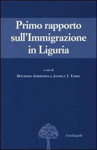 Primo rapporto sull'immigrazione in Liguria - copertina