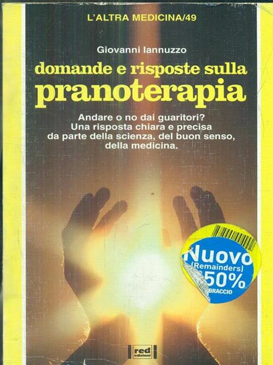 Domande e risposte sulla pranoterapia - Giovanni Iannuzzo - copertina