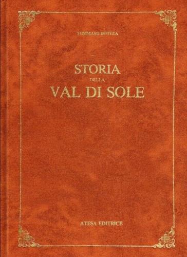 Storia della Val di Sole (rist. anast. Trento, 1890) - Tommaso Bottea - copertina