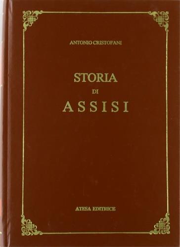 Storia di Assisi - Cristofani - copertina
