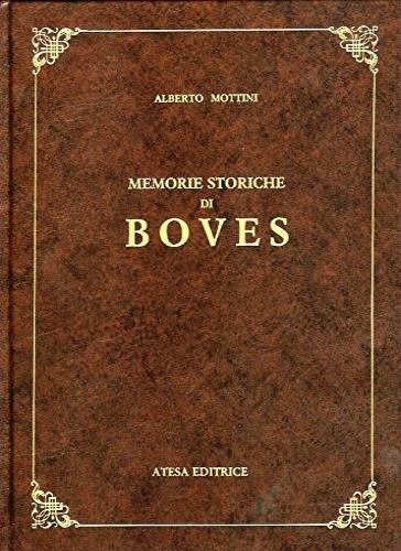 Memorie storiche di Boves (rist. anast. Torino, 1894) - Alberto Mottini - copertina