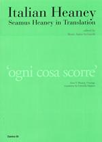 Italian heaney. Seamus heaney in traslation