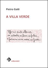 A villa verde - Pietro Gatti - copertina