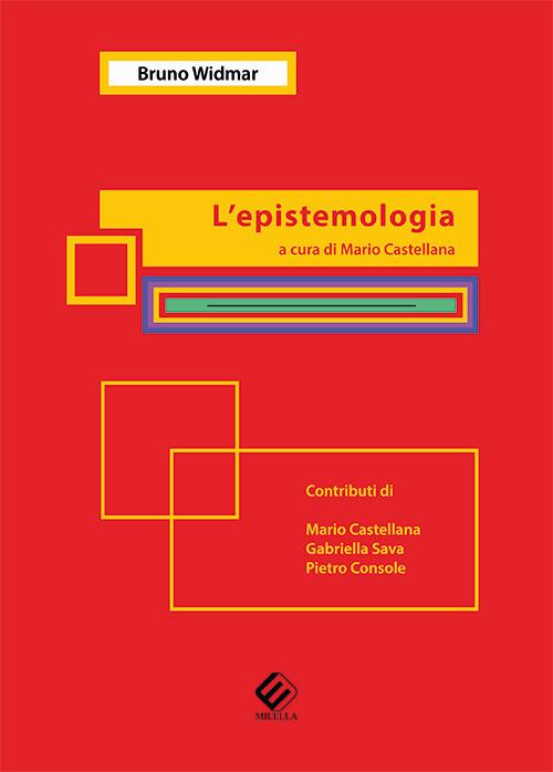 L'epistemologia - Bruno Widmar - copertina