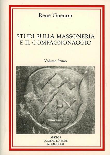 Studi sulla massoneria e il compagnonaggio - René Guénon - copertina