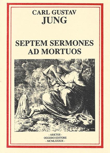 Septem sermones ad mortuos - Carl Gustav Jung - copertina