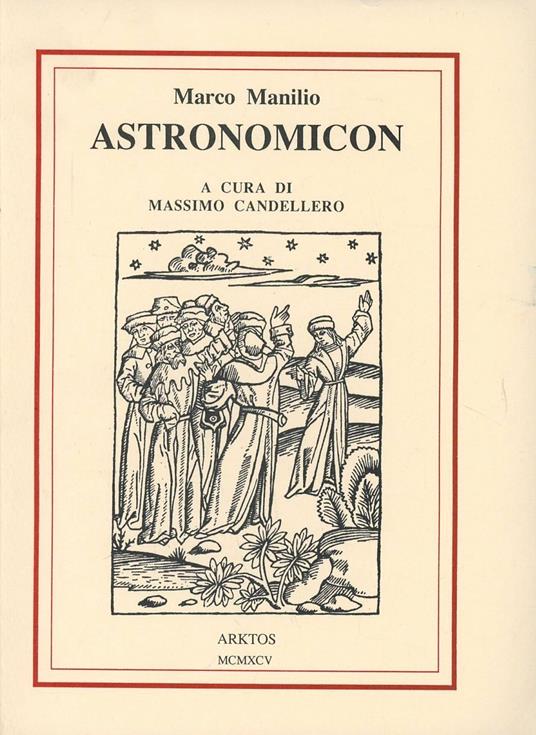 Astronomicon - Marco Manilio - copertina