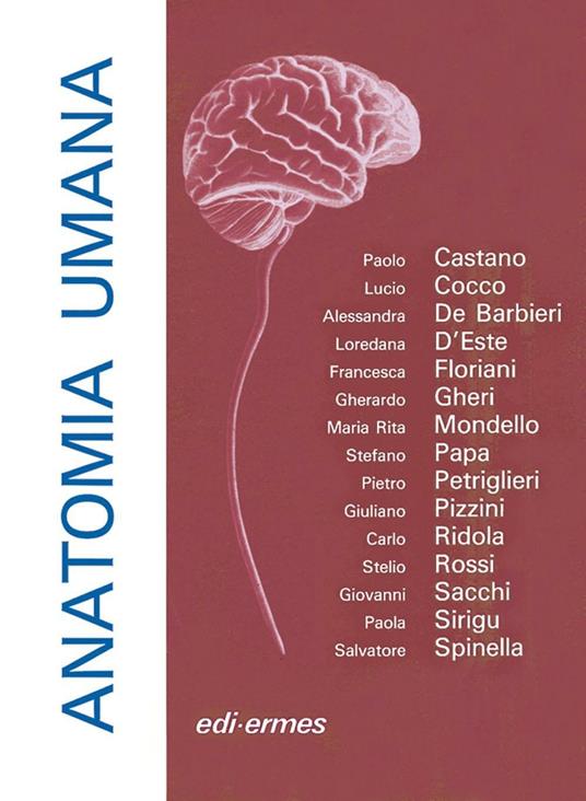 Anatomia umana - copertina