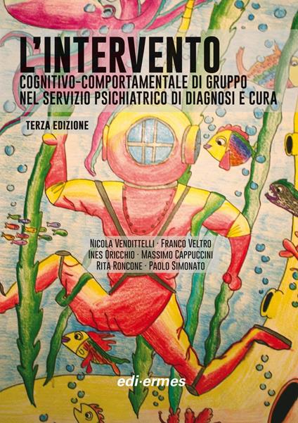 L'intervento cognitivo-comportamentale di gruppo nel servizio psichiatrico di diagnosi e cura - copertina