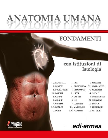 Anatomia umana. Fondamenti. Con istituzioni di istologia. Con e-book. Con espansione online - copertina