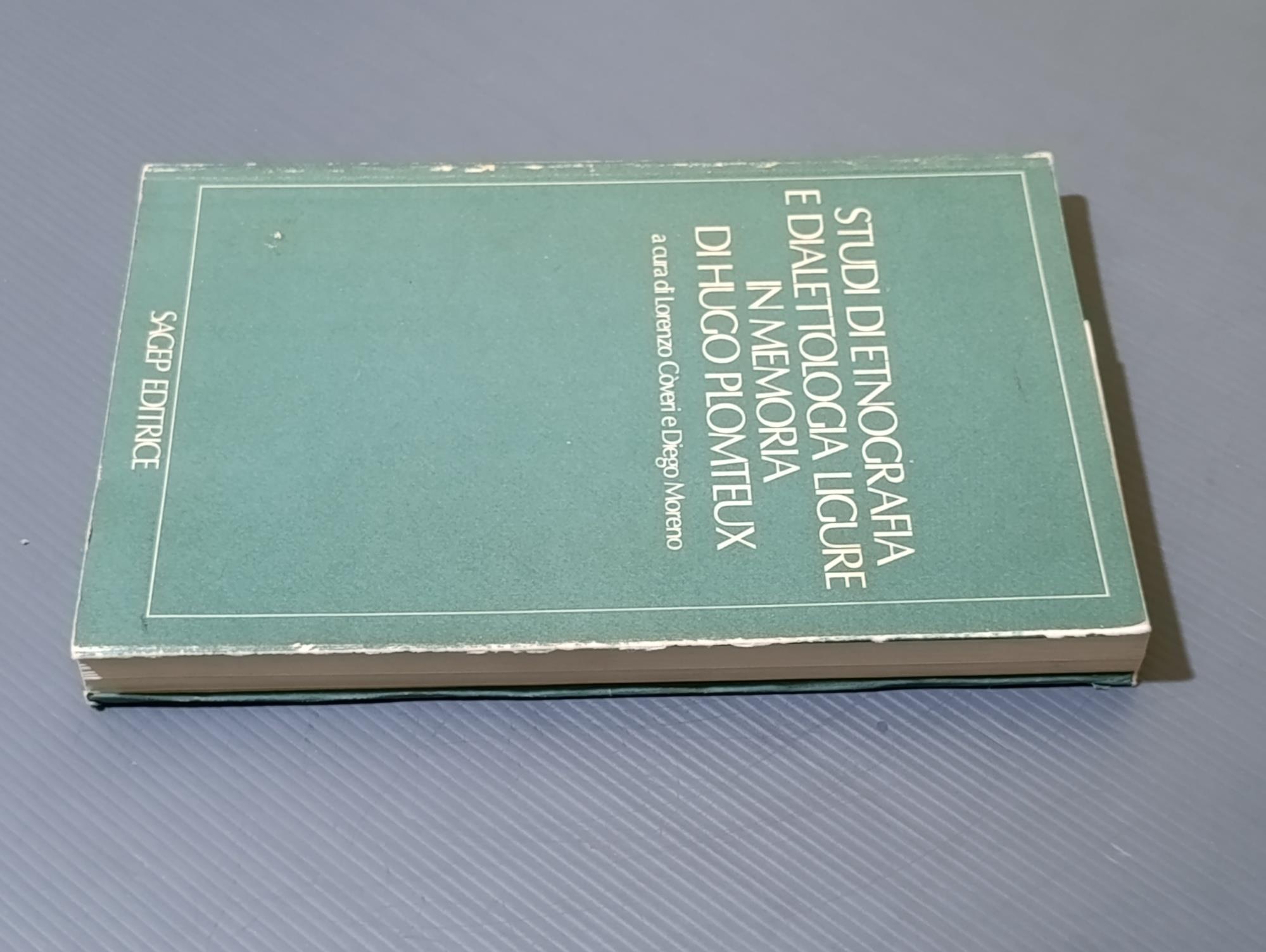 Studi etnografia e dialettologia ligure in memoria di Hugo Plomteux