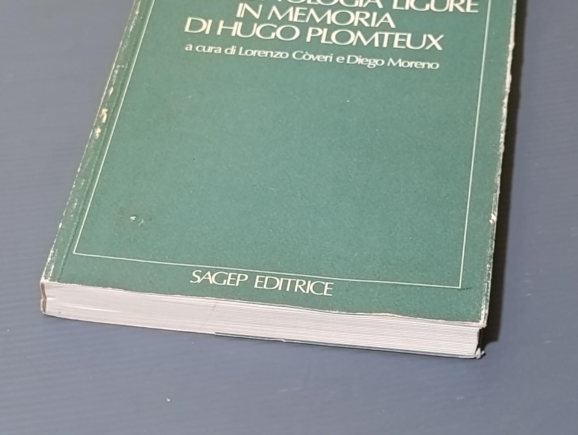 Studi etnografia e dialettologia ligure in memoria di Hugo Plomteux