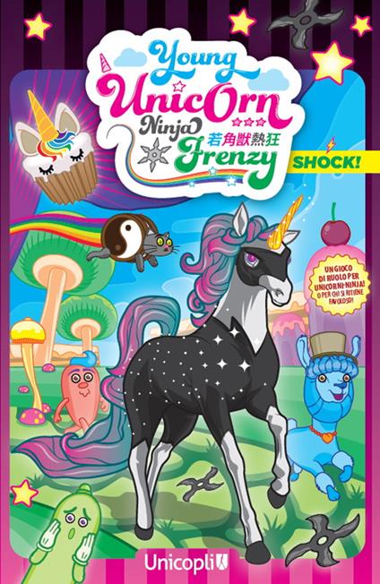 Young unicorn ninja frenzy - Danilo Moretti - copertina