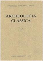 Archeologia classica (1973-1974). Vol. 25-26: Volume in onore di Margherita Guarducci.