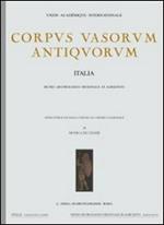 Corpus vasorum antiquorum. Vol. 47: Como, Museo archeologico Giovio (1)