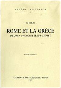 Rome et la Grèce de 200 à 146 avant Jésus Christ (1905) - Jean Colin - copertina