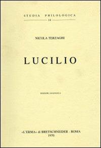Lucilio (1934) - Nicola Terzaghi - copertina