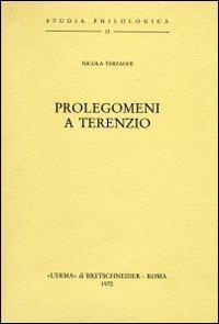 Prolegomeni a Terenzio (1931) - Nicola Terzaghi - copertina