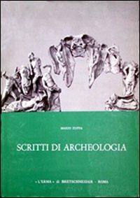 Scritti di archeologia - Mario Zuffa - copertina