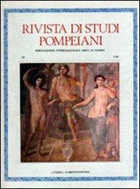 Rivista di studi pompeiani. Vol. 3 - copertina