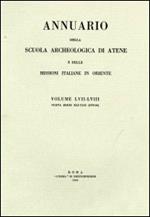 Annuario della Scuola archeologica di Atene e delle Missioni italiane in Oriente. Vol. 55