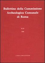 Bullettino della Commissione archeologica comunale di Roma. Vol. 89\2