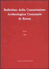 Bullettino della Commissione archeologica comunale di Roma. Vol. 90\2 - copertina