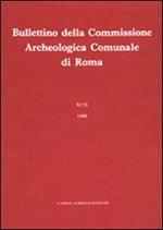 Bullettino della Commissione archeologica comunale di Roma. Vol. 90\2