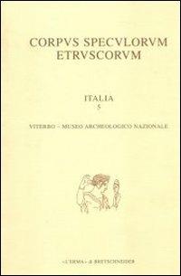 Corpus speculorum etruscorum. Italia. Vol. 3\1: Volterra, Museo Guarnacci. - copertina