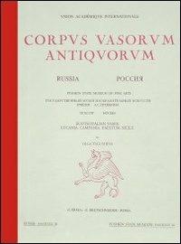 Corpus vasorum antiquorum. Russia. Vol. 2: Moscow. Pushkin State museum of fine arts. South italian vases. Apulia. - copertina