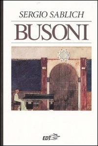 Busoni - Sergio Sablich - copertina