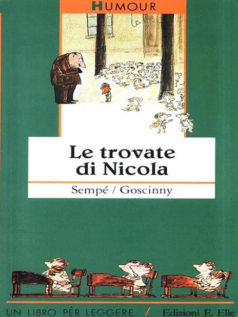 Le trovate di Nicola - Jean-Jacques Sempé,René Goscinny - copertina