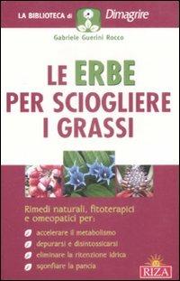 Le erbe per sciogliere i grassi - Gabriele Guerini Rocco - copertina