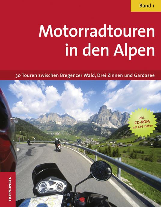 Motorradtouren in Südtirol. DVD - copertina