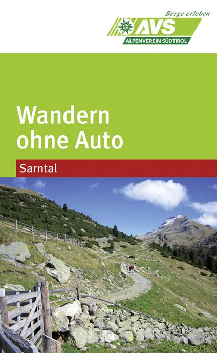 Wandern ohne Auto (AVS). Sarntal - copertina