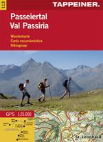 Val Passiria. Carta escursionistica 1:25.000. Ediz. italiana, inglese e tedesca