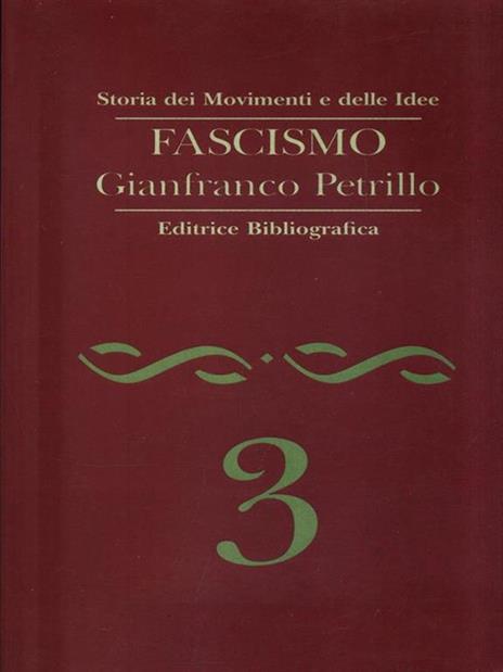 Fascismo - Gianfranco Petrillo - copertina