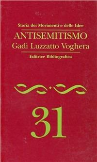 Antisemitismo - Gadi Luzzatto Voghera - copertina