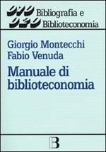 Manuale di biblioteconomia