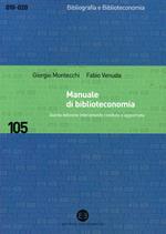 Manuale di biblioteconomia