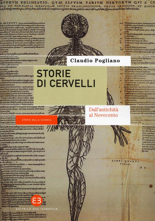 Storie di cervelli. Dall'antichità al Novecento - Claudio Pogliano - copertina