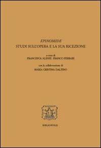 Epinomide. Studi sull'opera e la sua ricezione. Ediz. multilingue - copertina