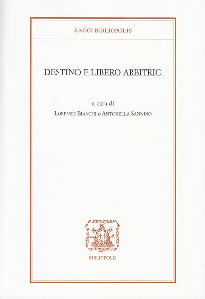 Destino e libero arbitrio - copertina