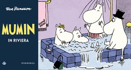 Mumin in riviera - Tove Jansson - copertina