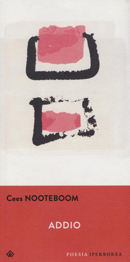 Addio. Poesia al tempo del virus - Cees Nooteboom - copertina