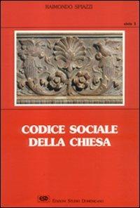 Codice sociale della Chiesa - copertina