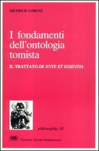 I fondamenti dell'ontologia tomista - Dietrich Lorenz - copertina