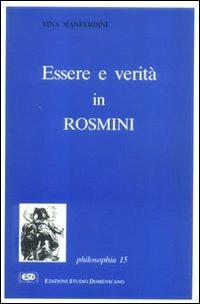Essere e verità in Rosmini - Tina Manferdini - copertina