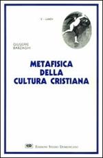 Metafisica della cultura cristiana